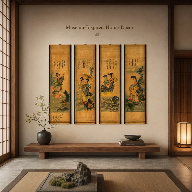 Legends in Bloom in a styled room