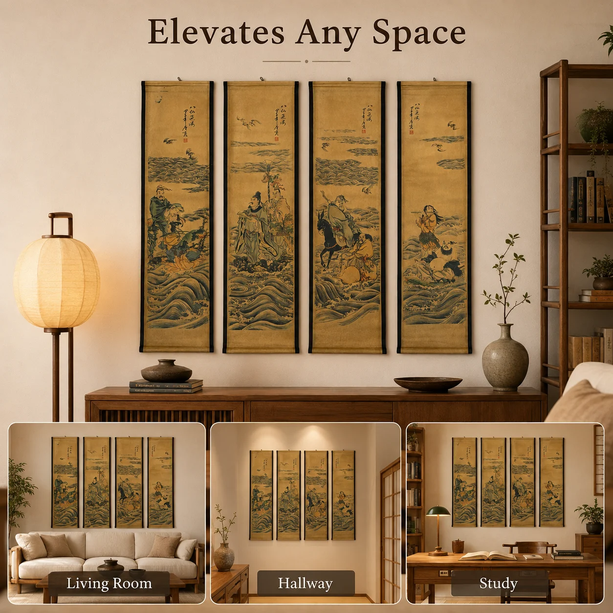 The Eight Immortals room styling image